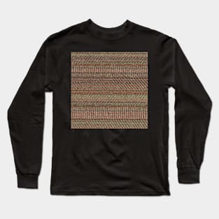 Brown vinyl texture Long Sleeve T-Shirt